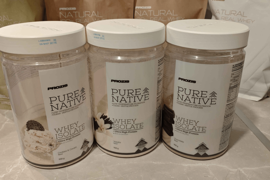 Avis Natural Pure Native Whey Isolate Prozis