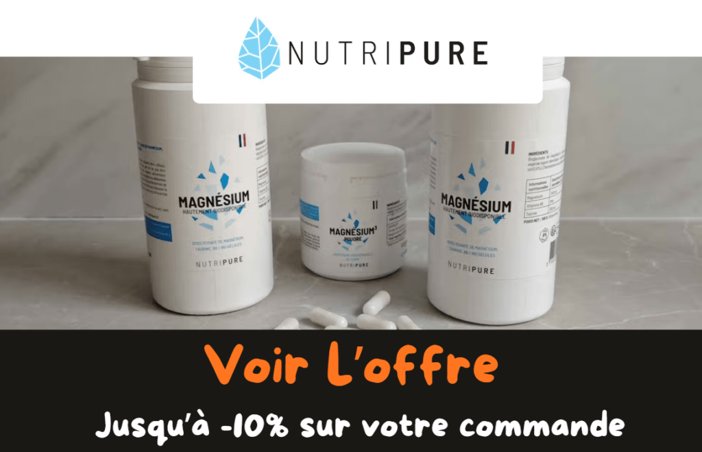 Magnésium Nutripure et mon code promo