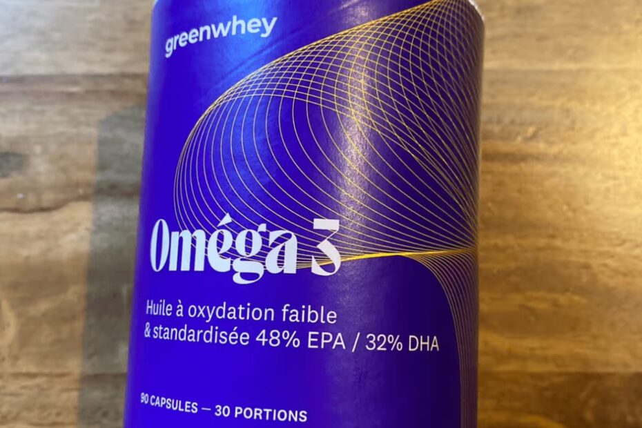 Avis Om&eacute;ga 3 Greenwhey