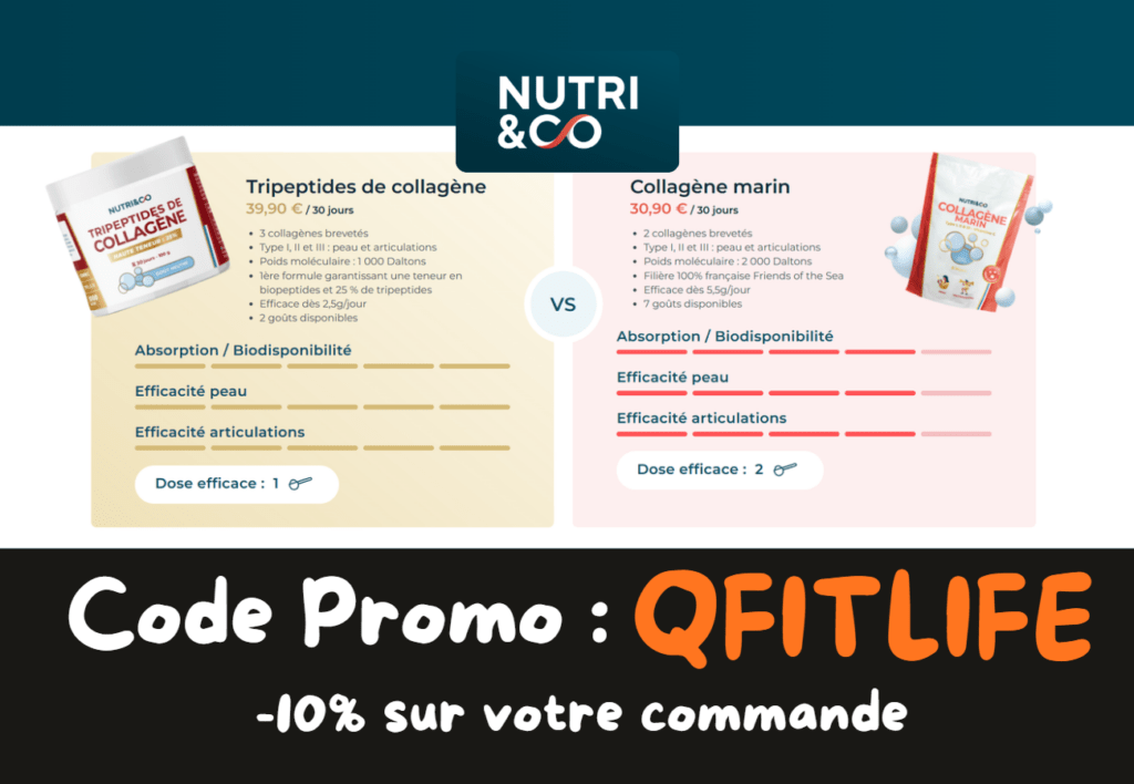 Tripeptide VS Collagène marin Nutri&Co