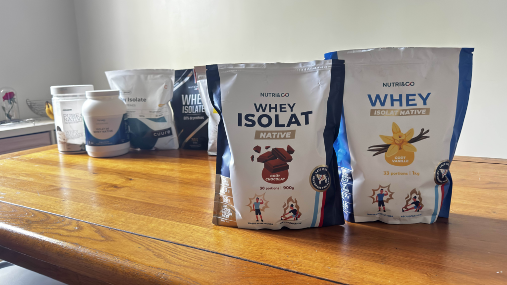 Mon avis sur la whey nutri&co vs la concurence