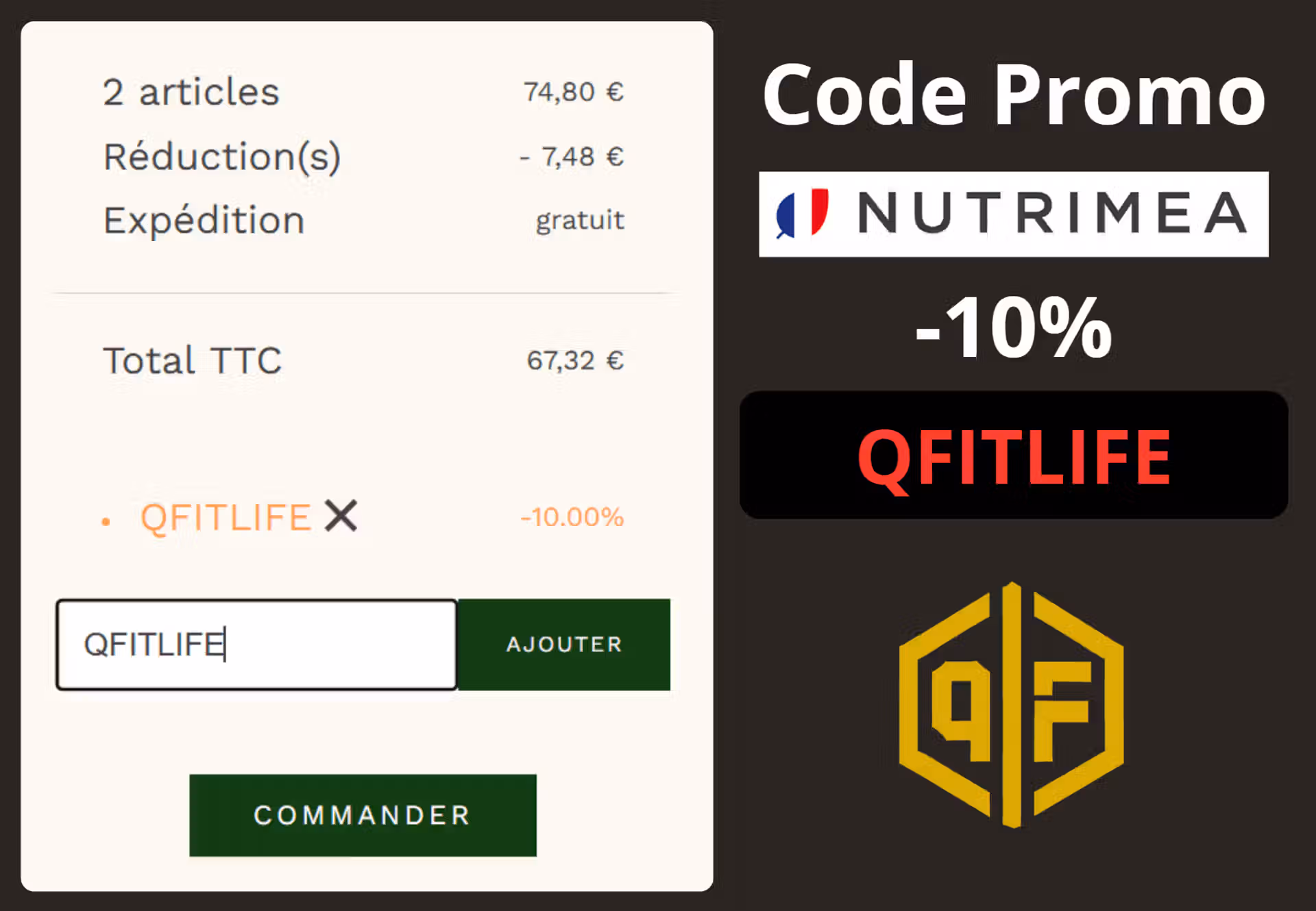 code promo nutrimea