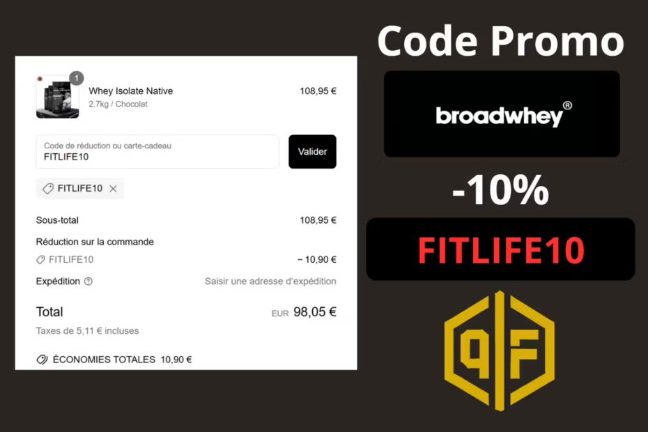 Code promo Broadwhey