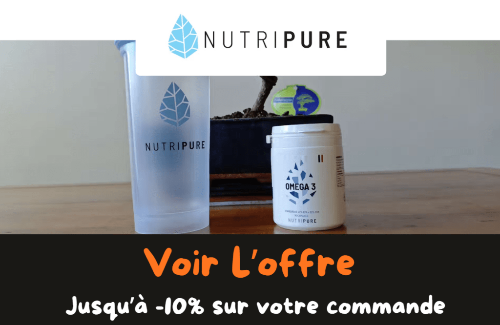 oméga 3 nutripure et mon code promo