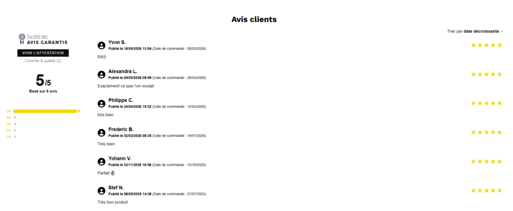 retour client collagène nutrimea