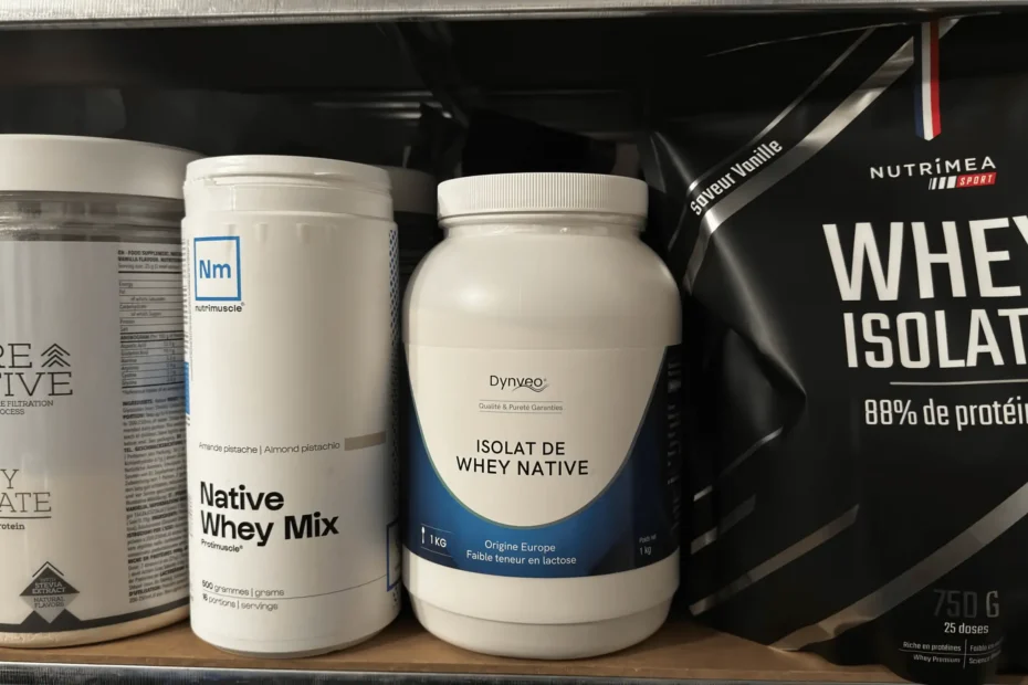 les whey que j'utilisent en s&egrave;che