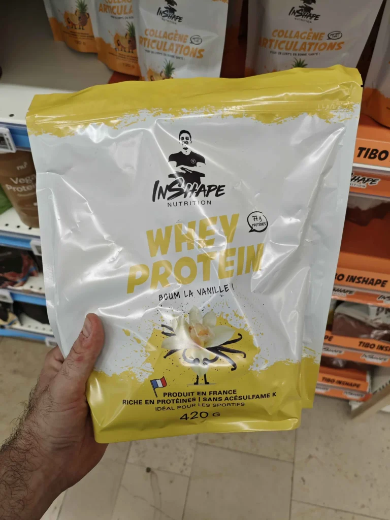 mon test whey inshape nutrition