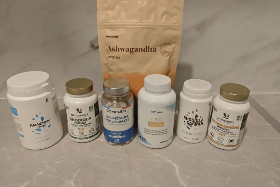 compl&eacute;ment contre le stress