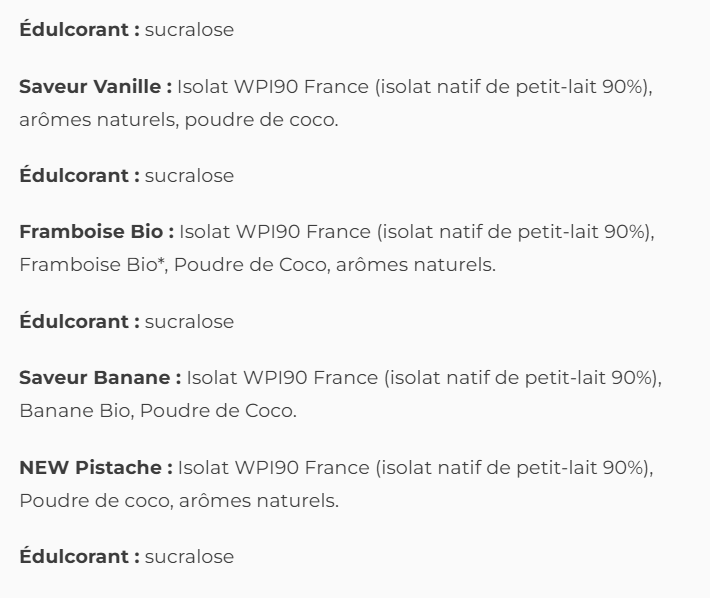 Avis Whey Labz Nutrition