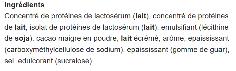 Avis Whey Naughty Boy