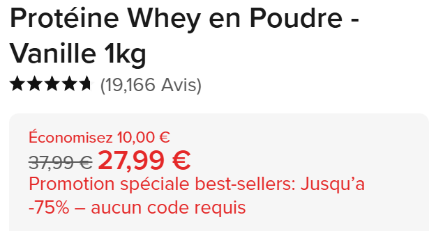 Avis Whey Bulk