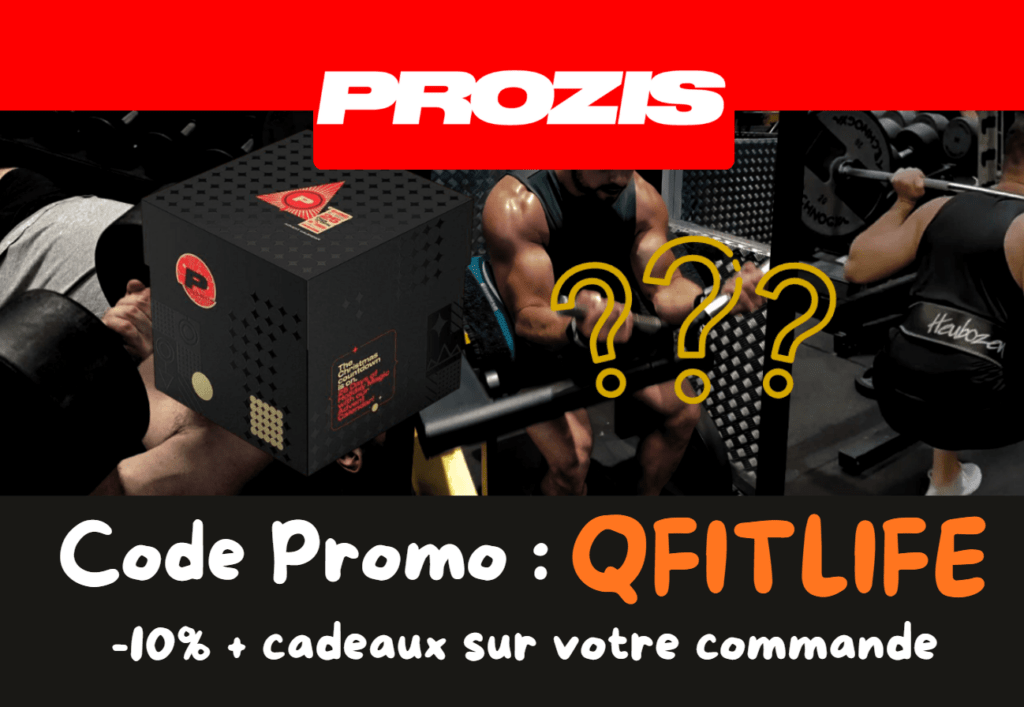 calendrier de l'avent Prozis musculation