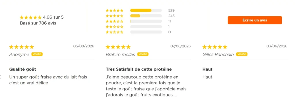avis client Whey Xnativ