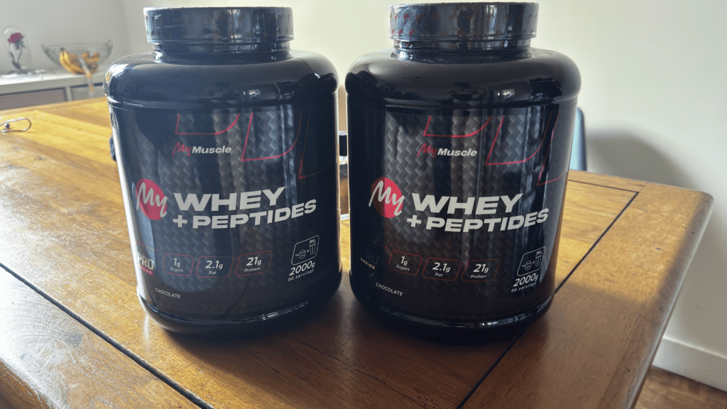 Mon test de la whey mymuscle