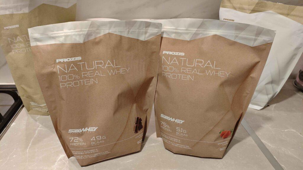 avis Natural Real Whey Prozis prot&eacute;ine Silkwhey