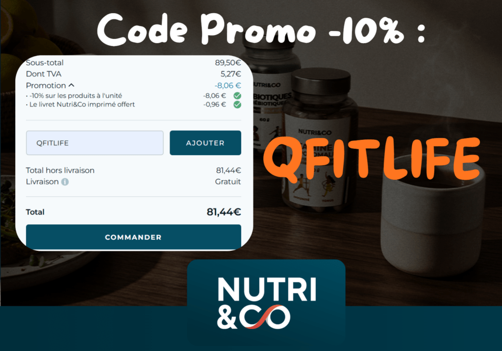 code promo nutri&co influenceur -10% de r&eacute;duction valide