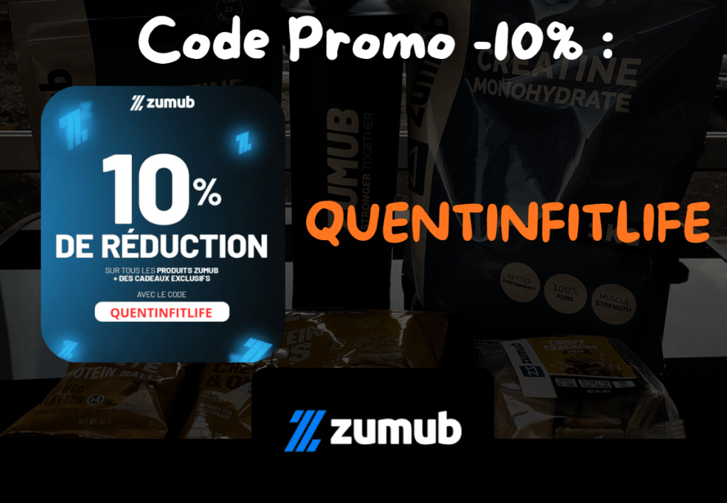 code promo zumub influenceur -10% de r&eacute;duction valide