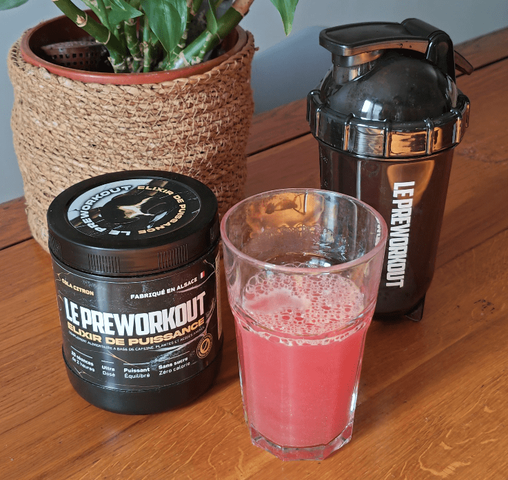 m&eacute;lange shaker le preworkout