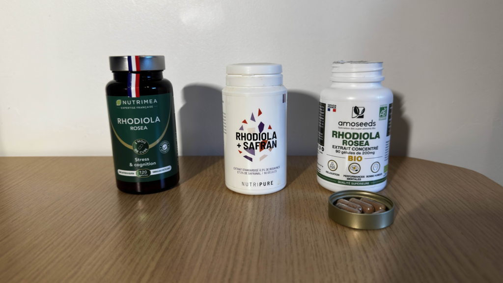 les meilleurs compléments à base de rhodiola anti-stress que j'ai testés