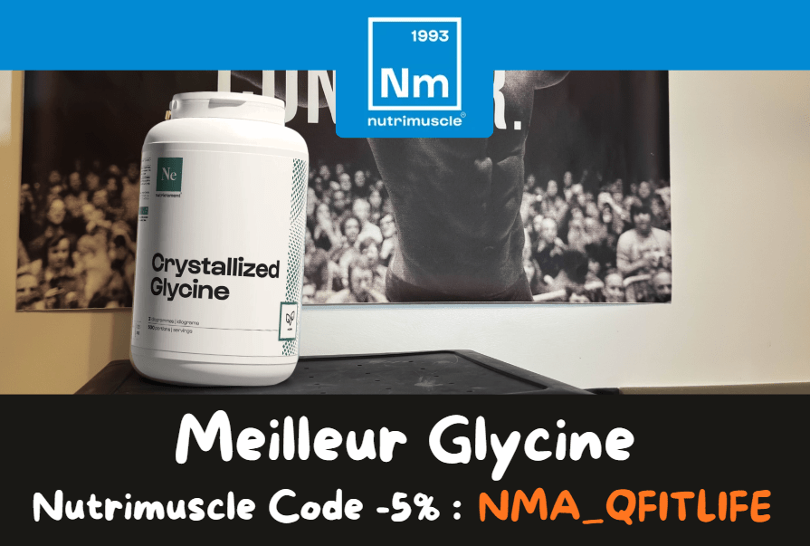 la meilleure glycine que j'ai testée est celle de nutrimuscle en plus le format 3kg est super économique