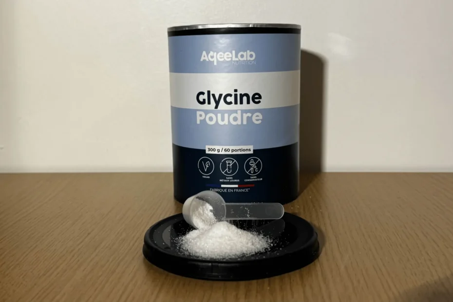 La glycine Aqeelab que j'ai test&eacute;