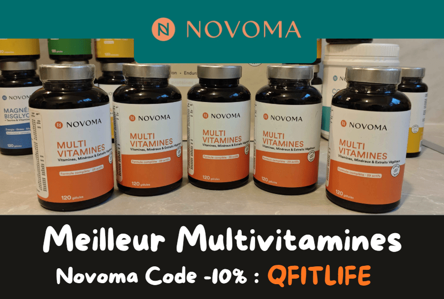 Mon stock personnel de multivitamines Novoma qui est le meilleur du march&eacute;