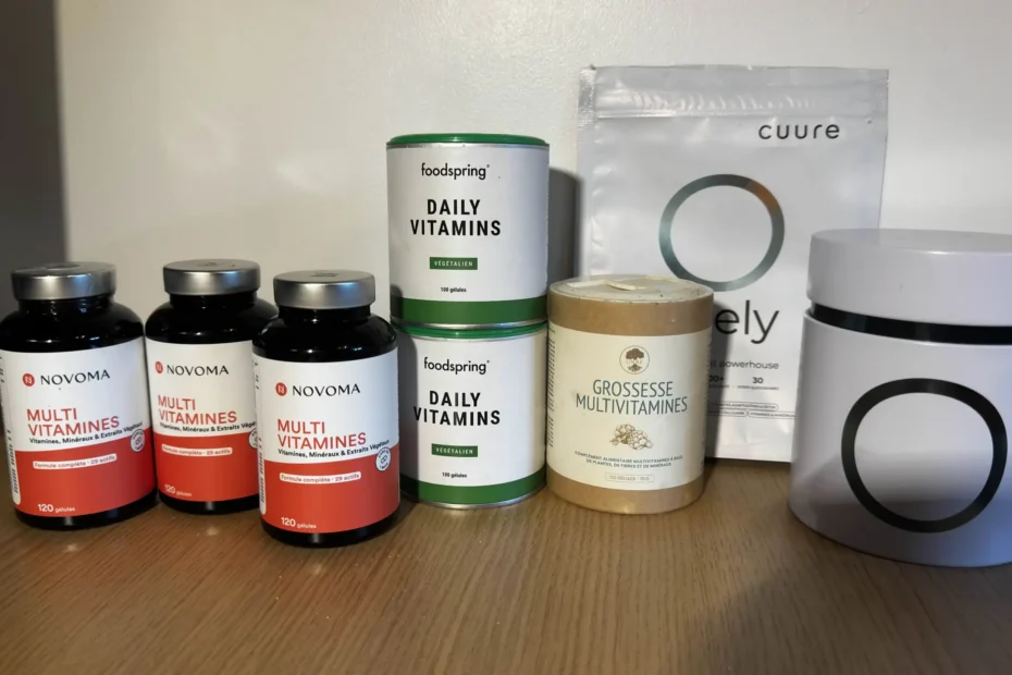 les meilleurs multivitamines que j'ai pu tester longuement