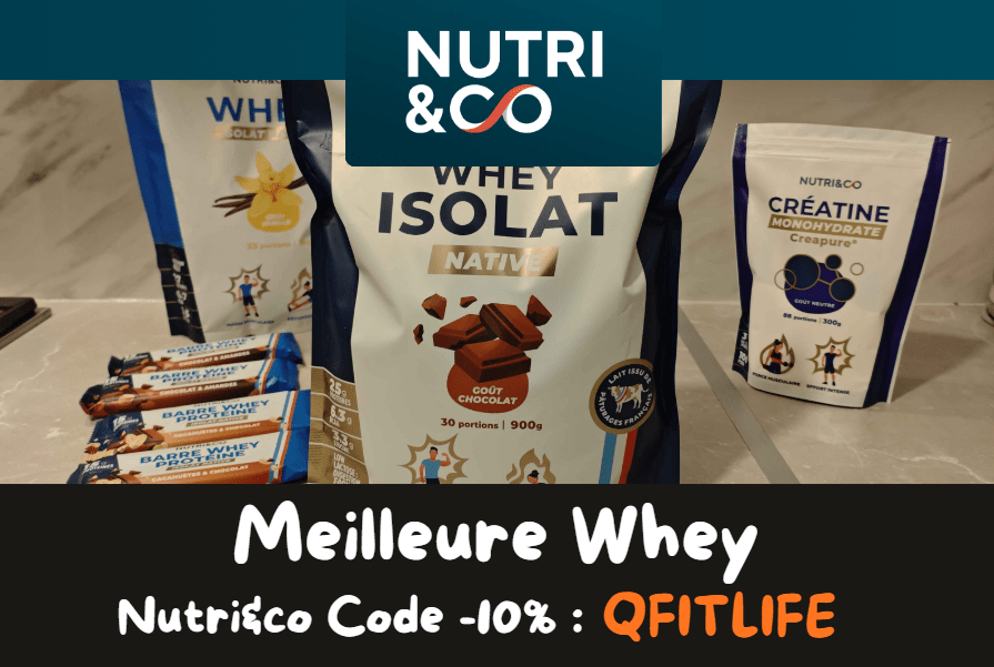 Le meilleure whey protéine Nutri&co