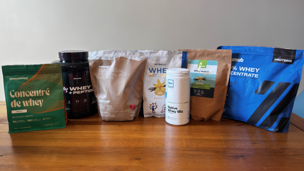 Les meilleure whey pour prendre du muscle sont ici dans mon classement complet !