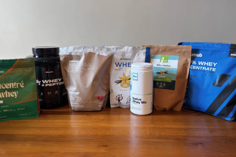 Les meilleure whey pour prendre du muscle sont ici dans mon classement complet !