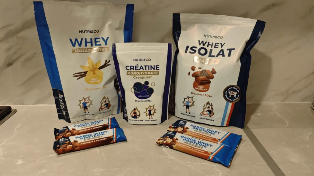 Les produits de la marque Nutri&co que j'ai test&eacute;s