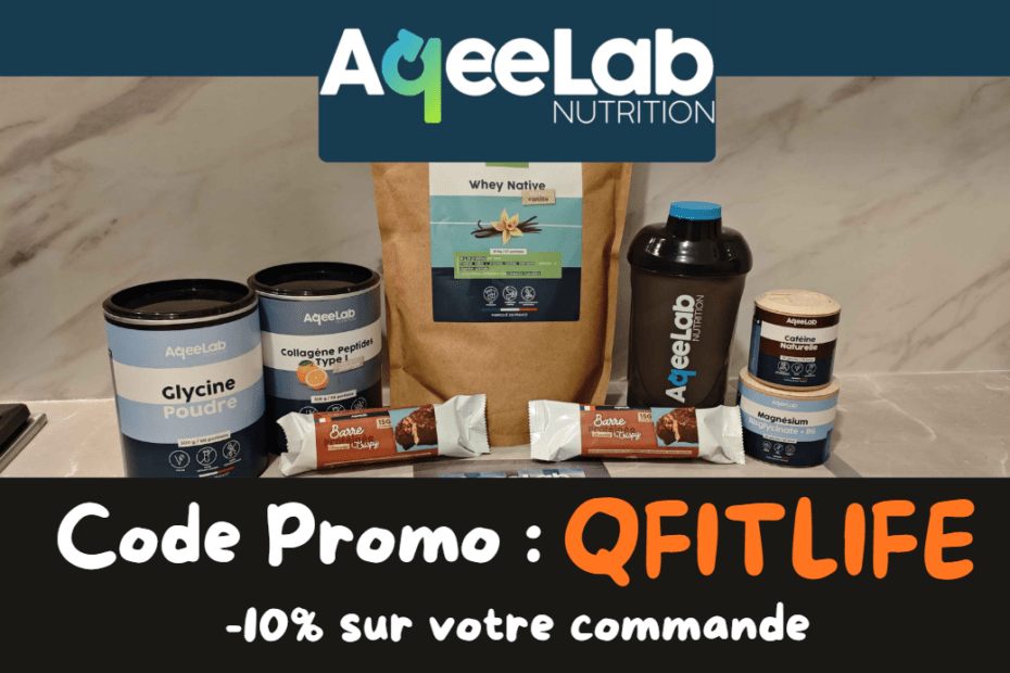 mon avis sur aqeelab nutrition avec un petit code promo pour commander