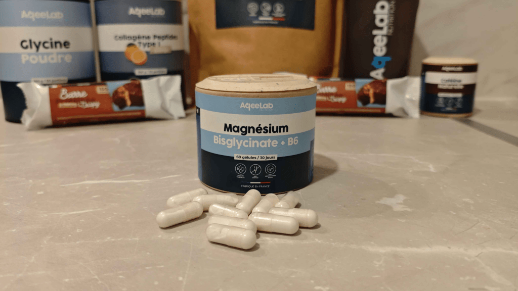 Magnésium bisglycinate aqeelab avec vitamine b6