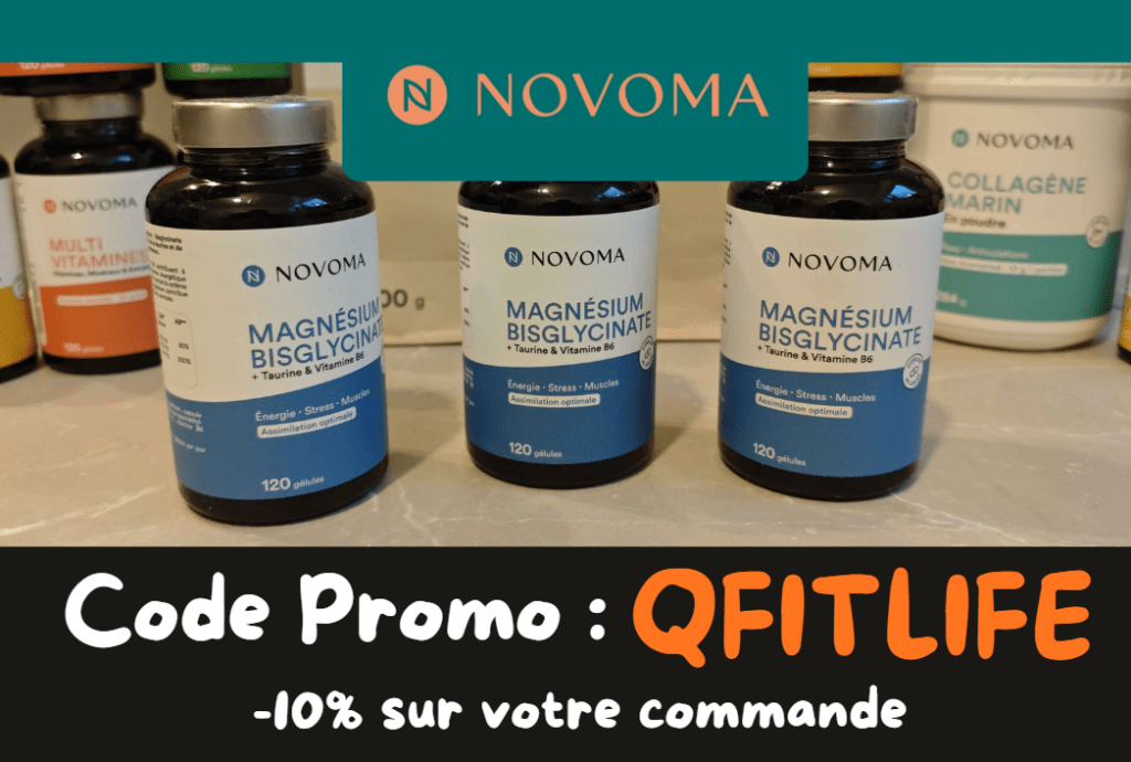 magn&eacute;sium Novoma et mon code promo