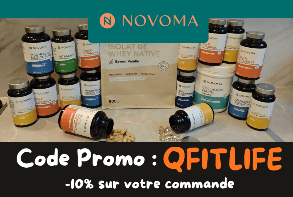 whey isolat native novoma et mon code promo