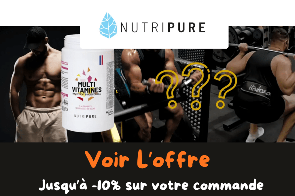 mon avis Multivitamines Nutripure avec mon code promo