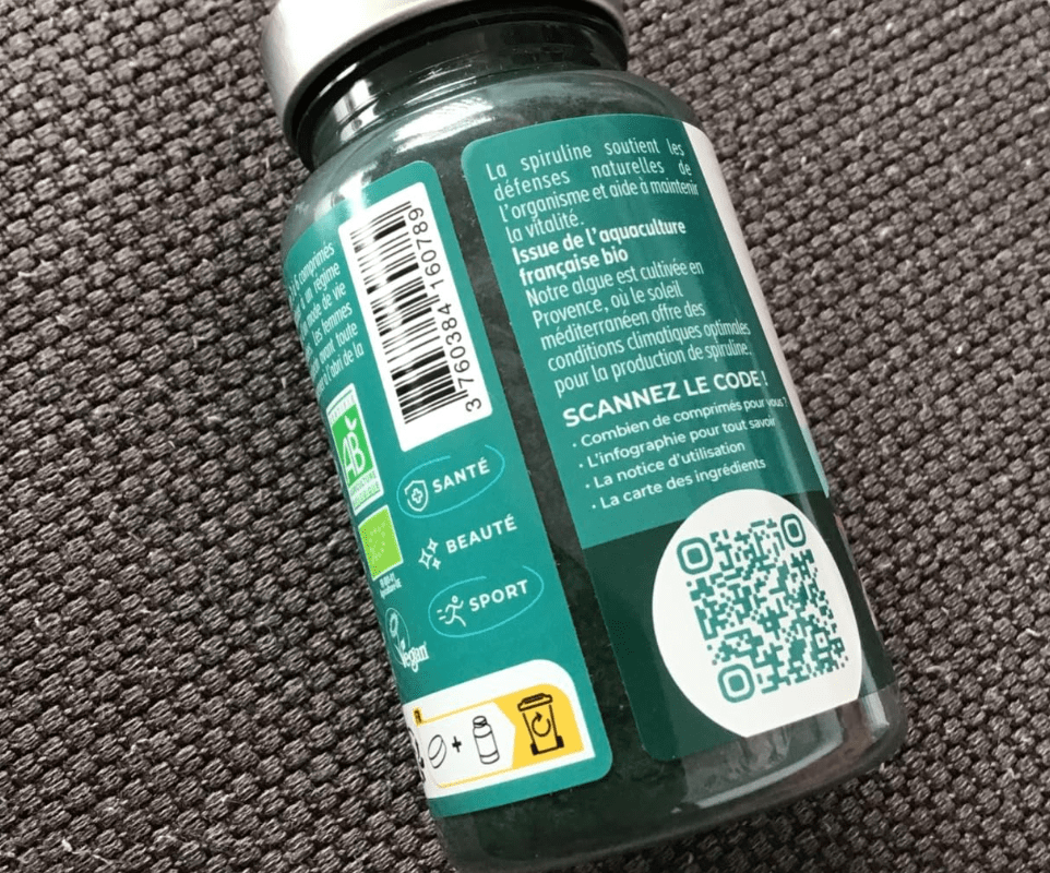 qr code tra&ccedil;abilit&eacute; Nutri&co