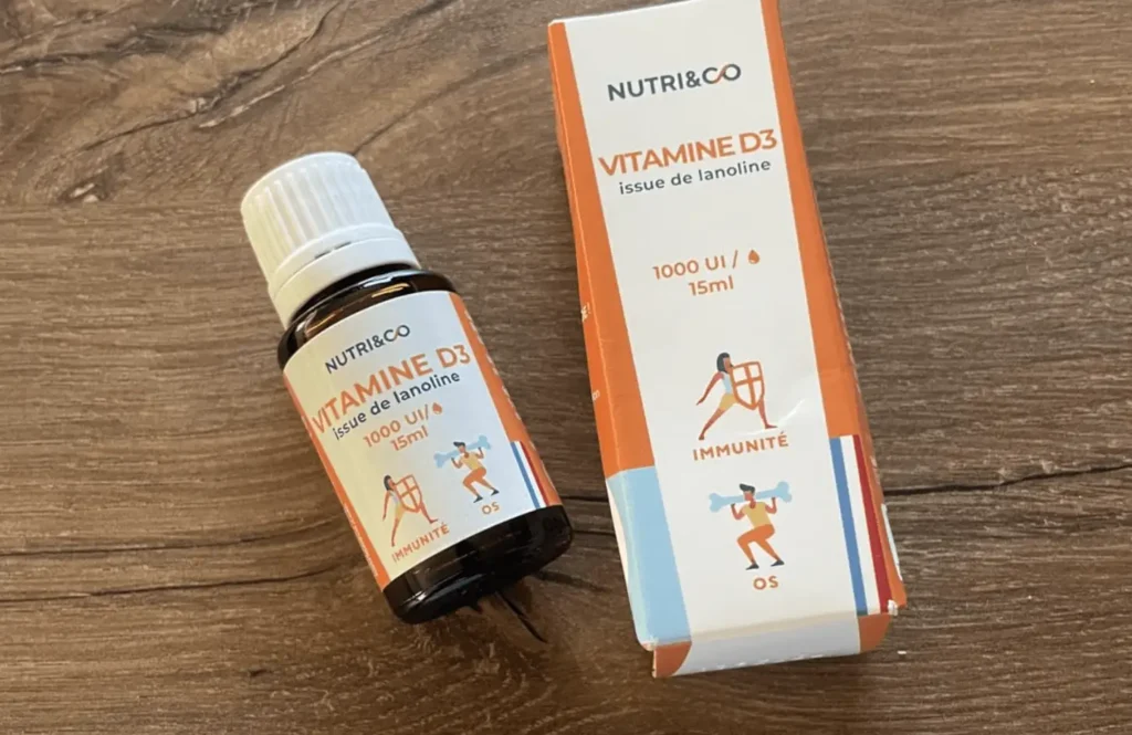 vitamine d3 Nutri&Co lanoline