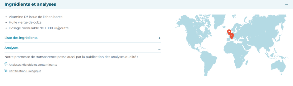 transparence vitamine d nutri&co