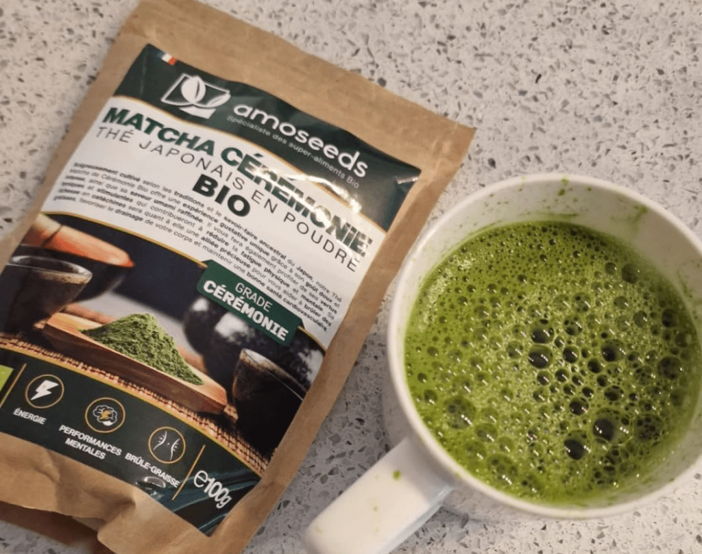 Avis Matcha cérémonie Amoseeds