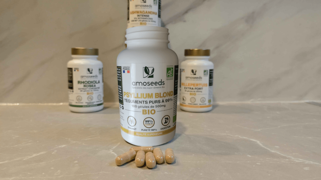 Mon test du psyllium blond amoseeds