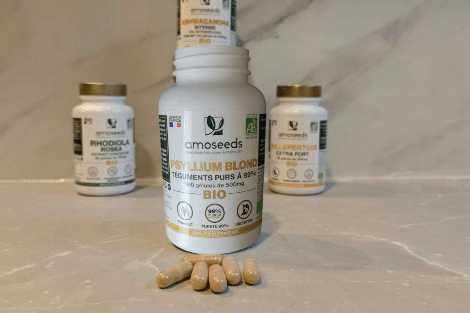 Mon test du psyllium blond amoseeds