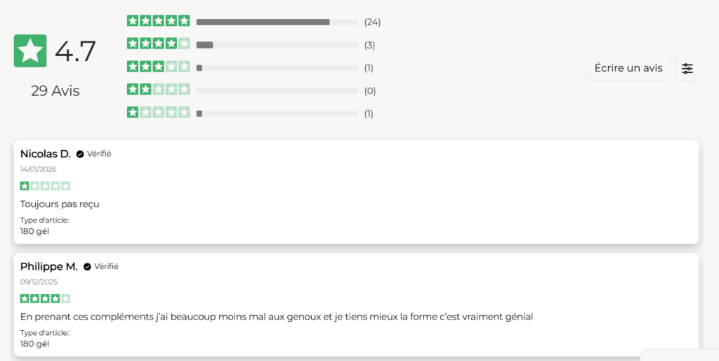 avis client magn&eacute;sium Broadwhey