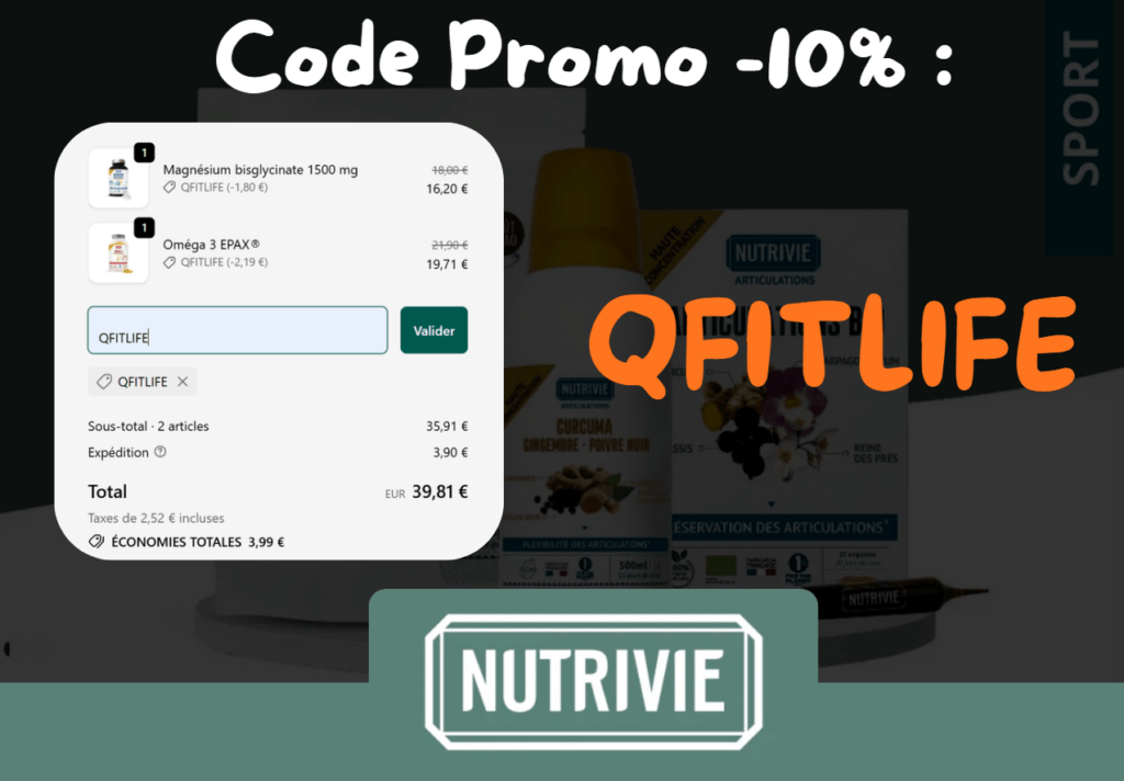 code promo Nutrivie influenceur