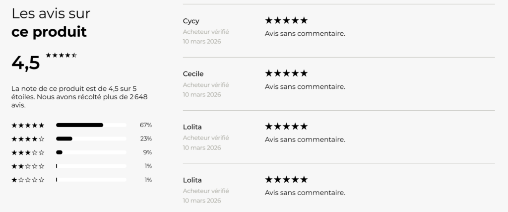 avis clients vitamine d3 Cuure