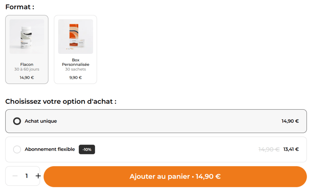 prix Magn&eacute;sium Cuure