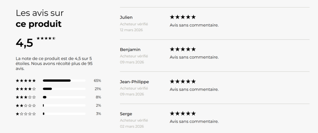 avis clients Onely Cuure