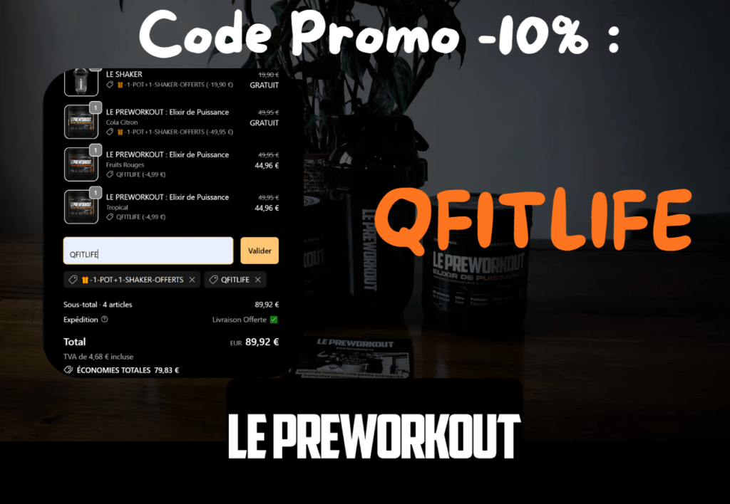 Code Promo LE PREWORKOUT