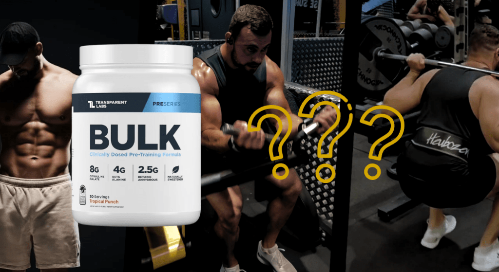 avis Pr&eacute;-workout Transparent Labs