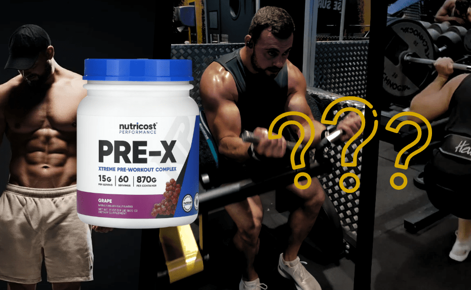 avis pr&eacute;-workout nutricost pre-x